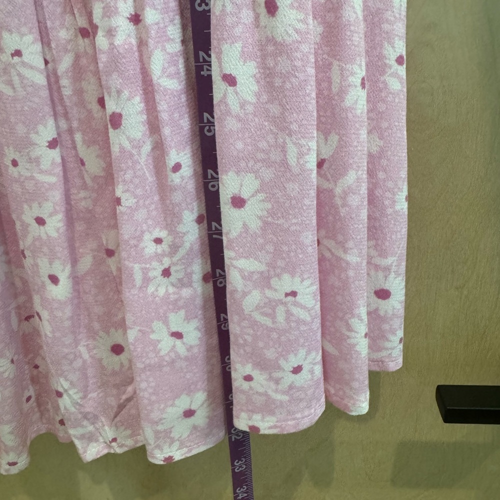 NWT Pink and White Smocked Top Dress - Picture 5 of 5